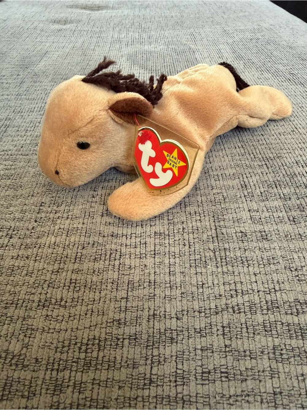 Derby the Horse Beanie Baby with Tag Protector by Ty